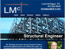 Tablet Screenshot of ljmctague.com